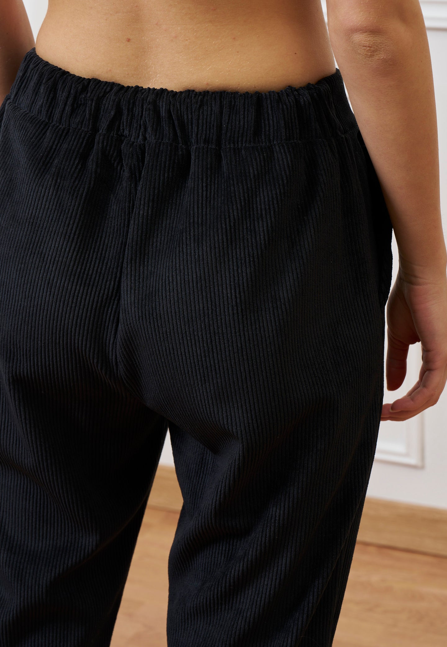 Pantalone sigaretta velluto