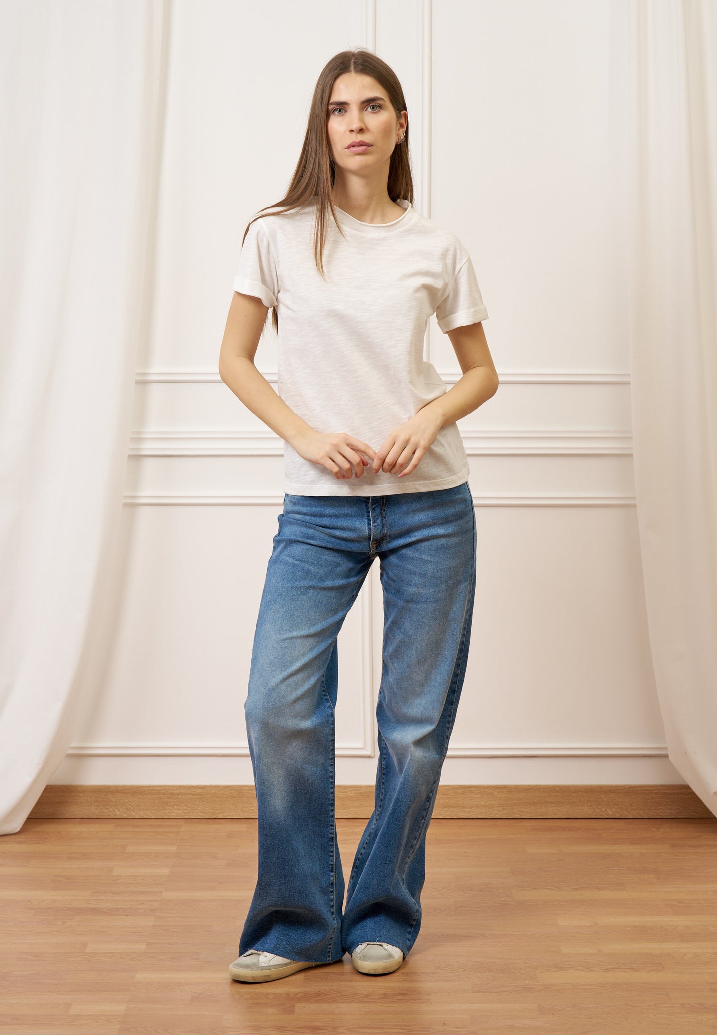 T-shirt fiammata basica