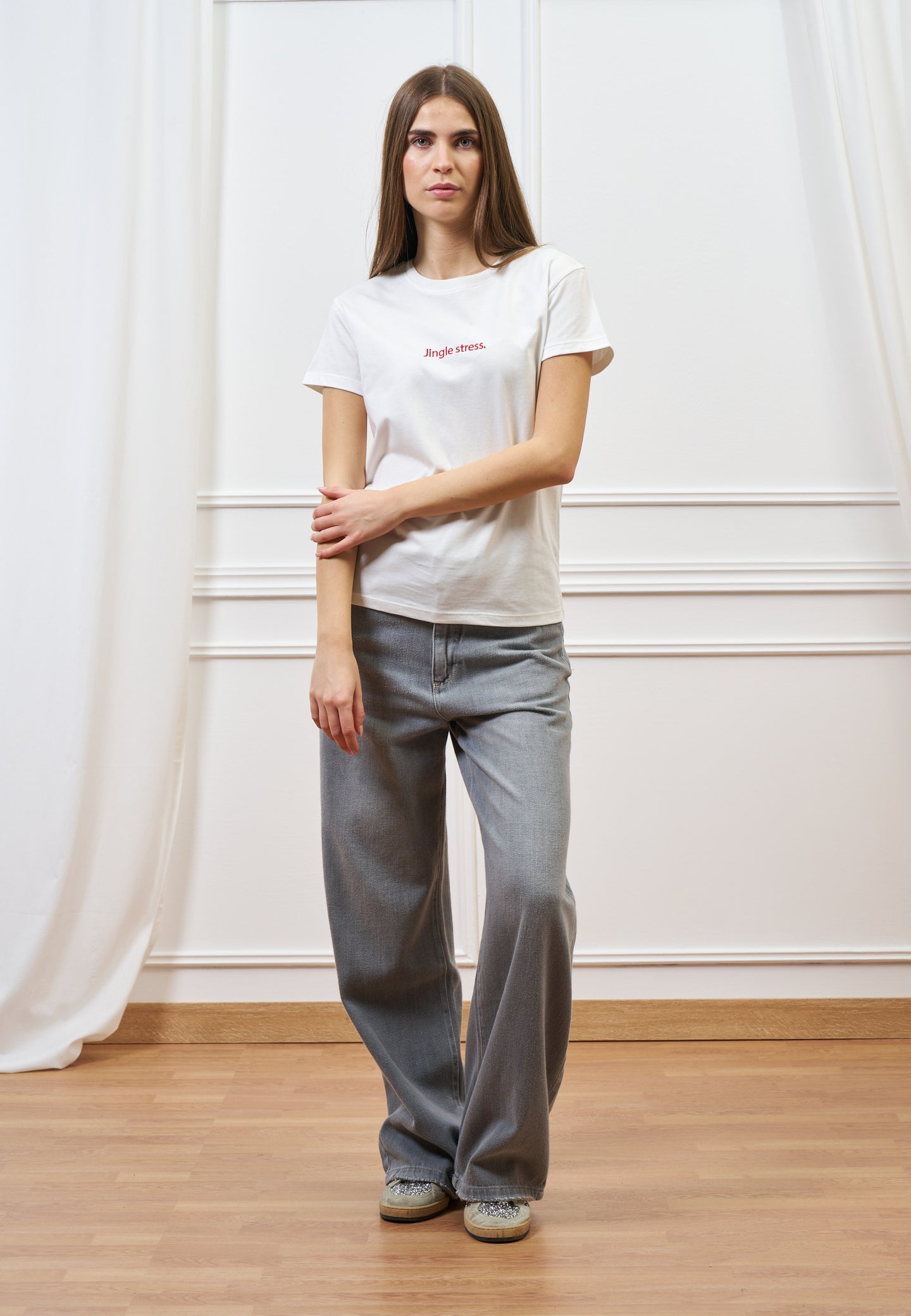 T-shirt “Jingle stress.”