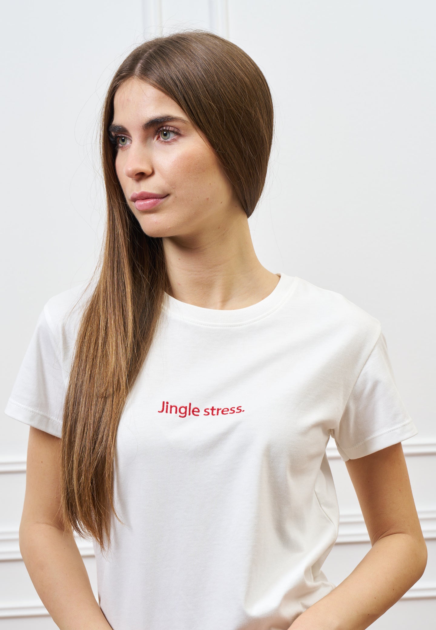 T-shirt “Jingle stress.”