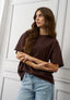 T-shirt ampia basica girocollo