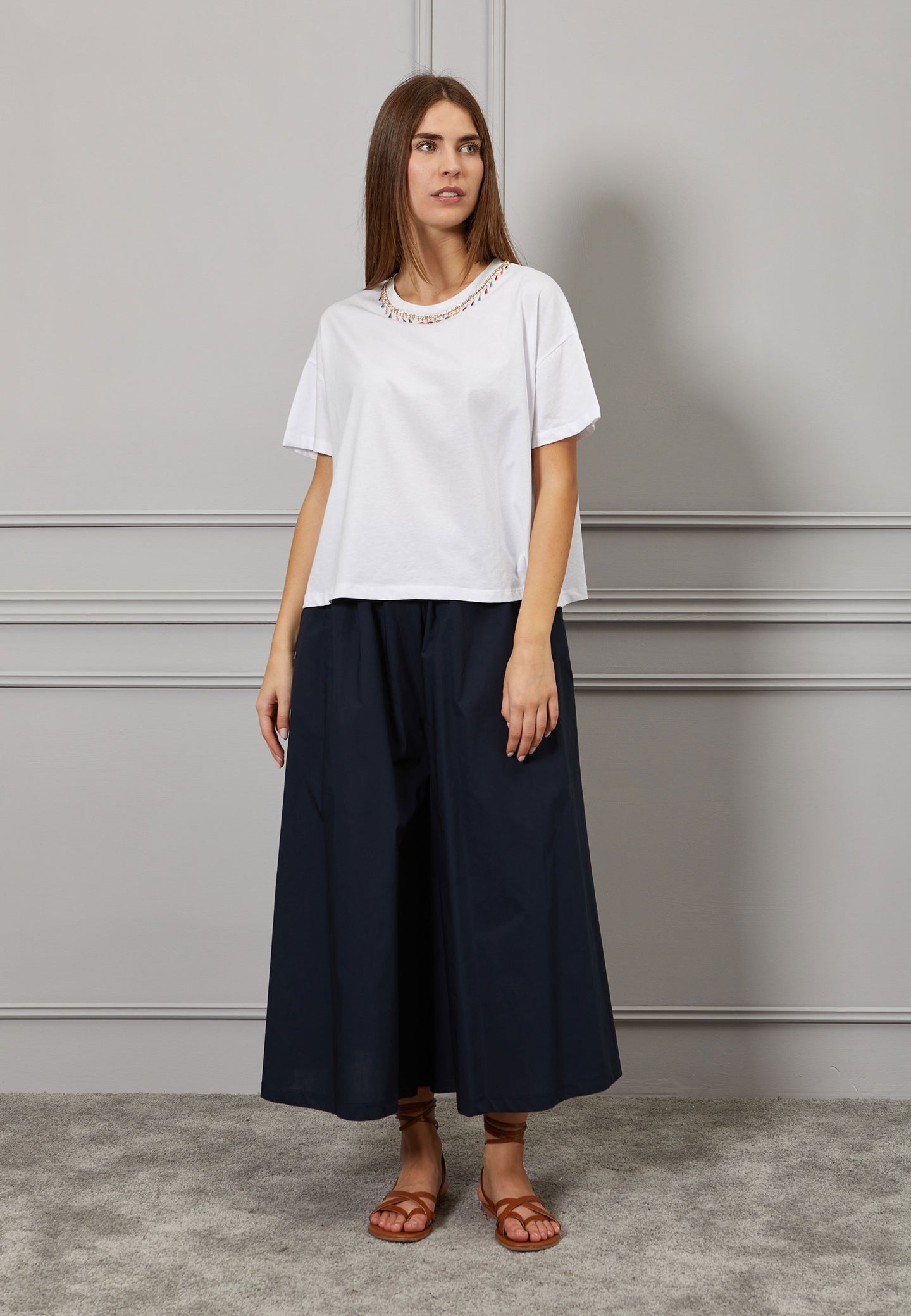 T-shirt con applicazioni