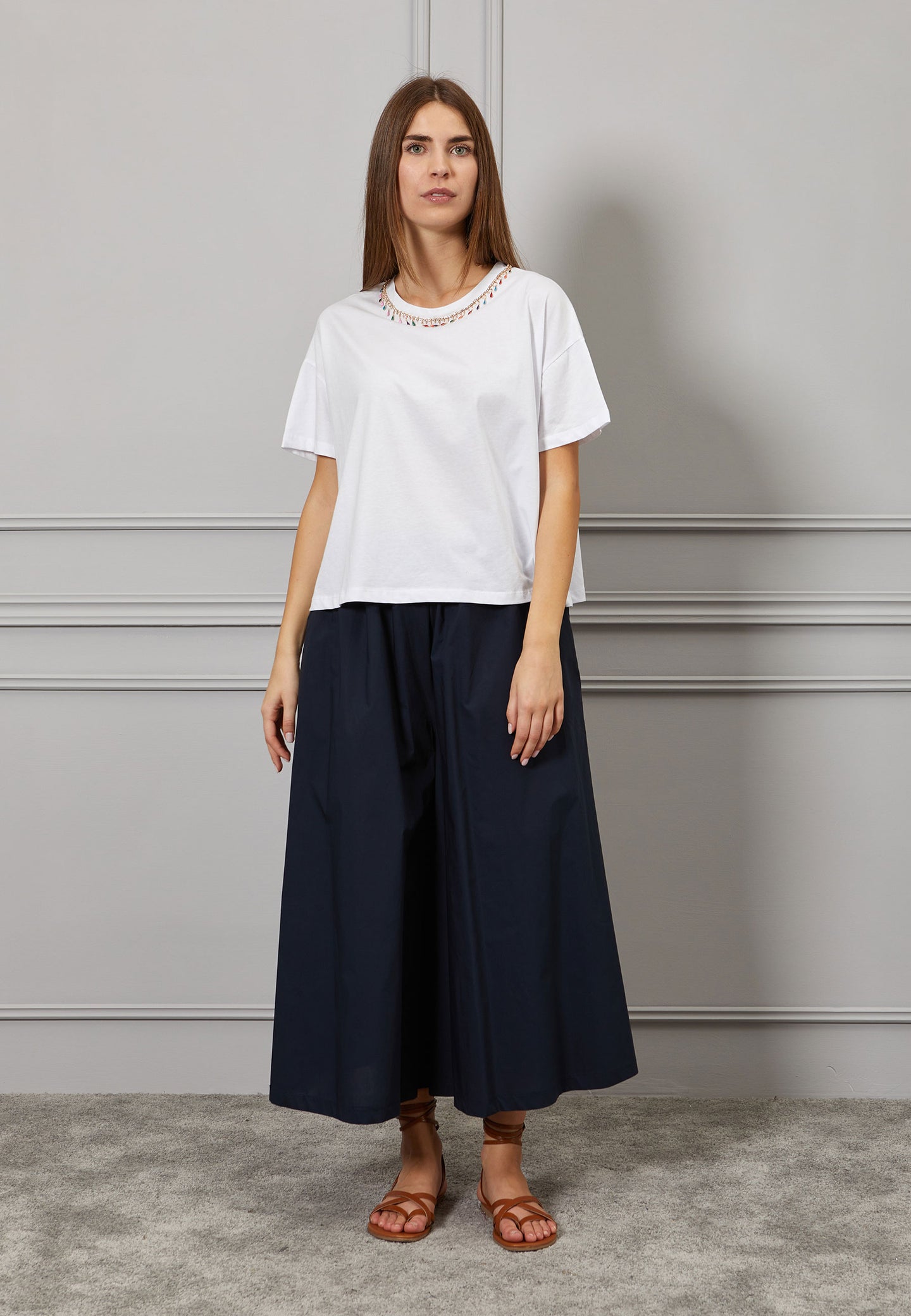 T-shirt con applicazioni