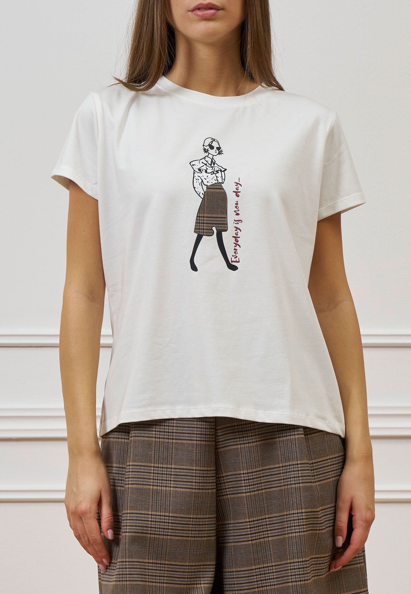 T-shirt con stampa donna