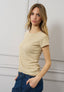 T-shirt costine lurex