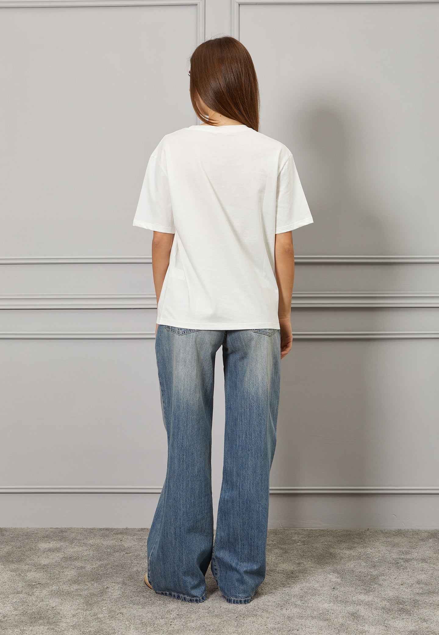 T-shirt inserto sangallo