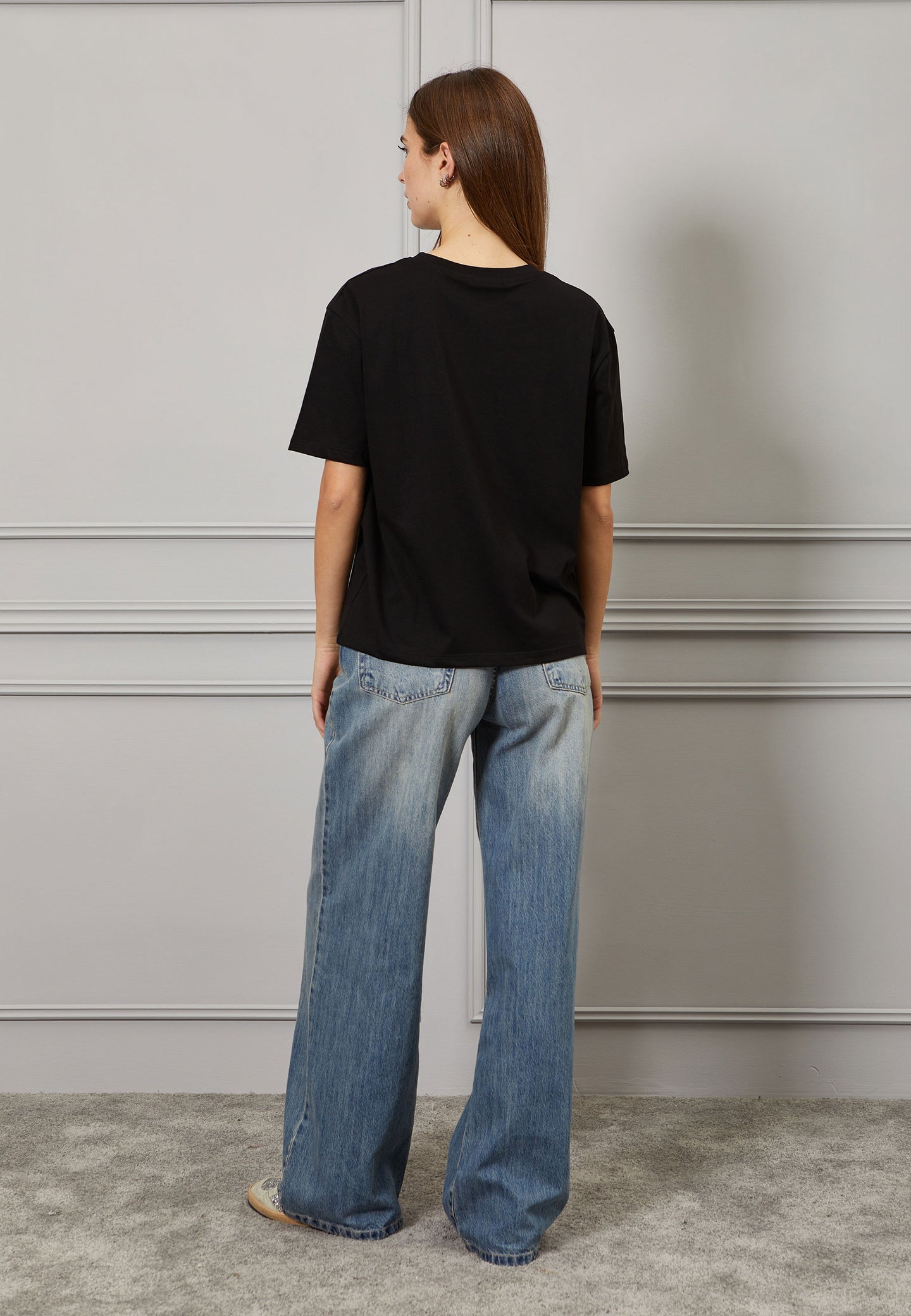 T-shirt inserto sangallo
