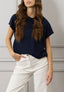 T-shirt manica kimono