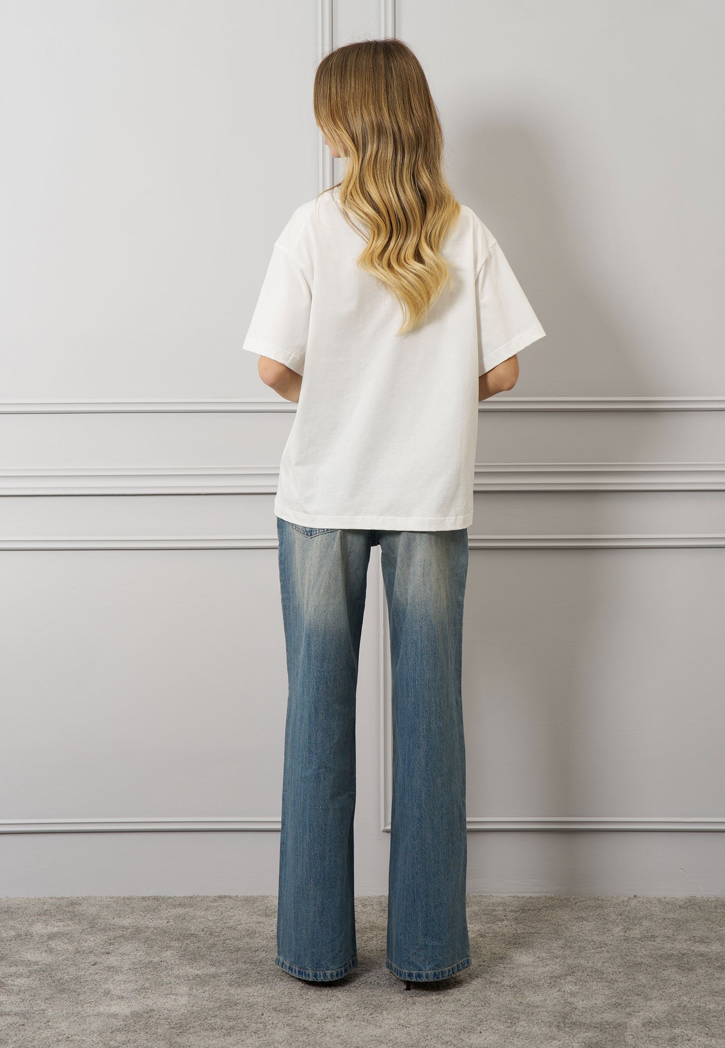 T-shirt over con nodo