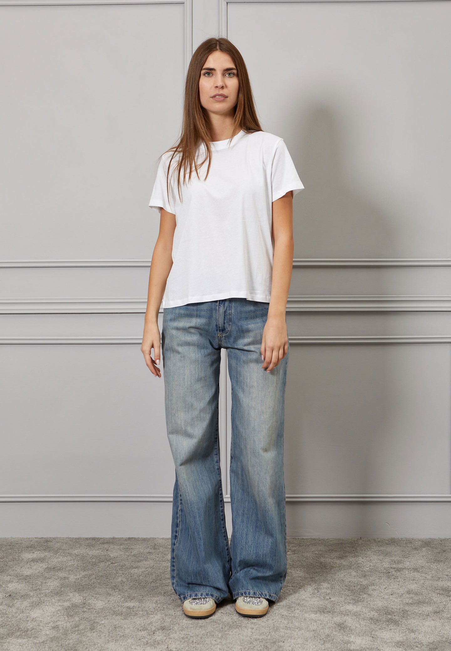 T-shirt over girocollo