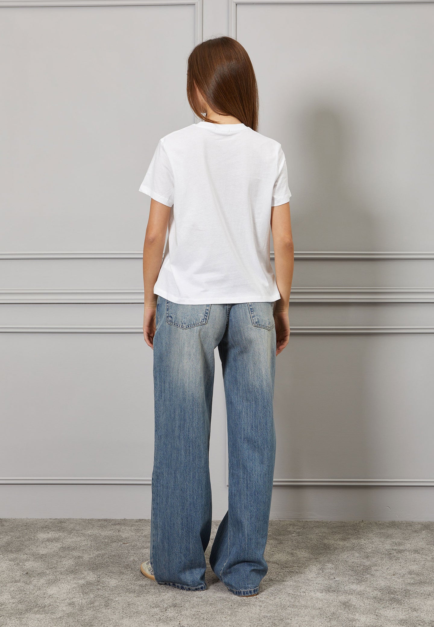 T-shirt over girocollo