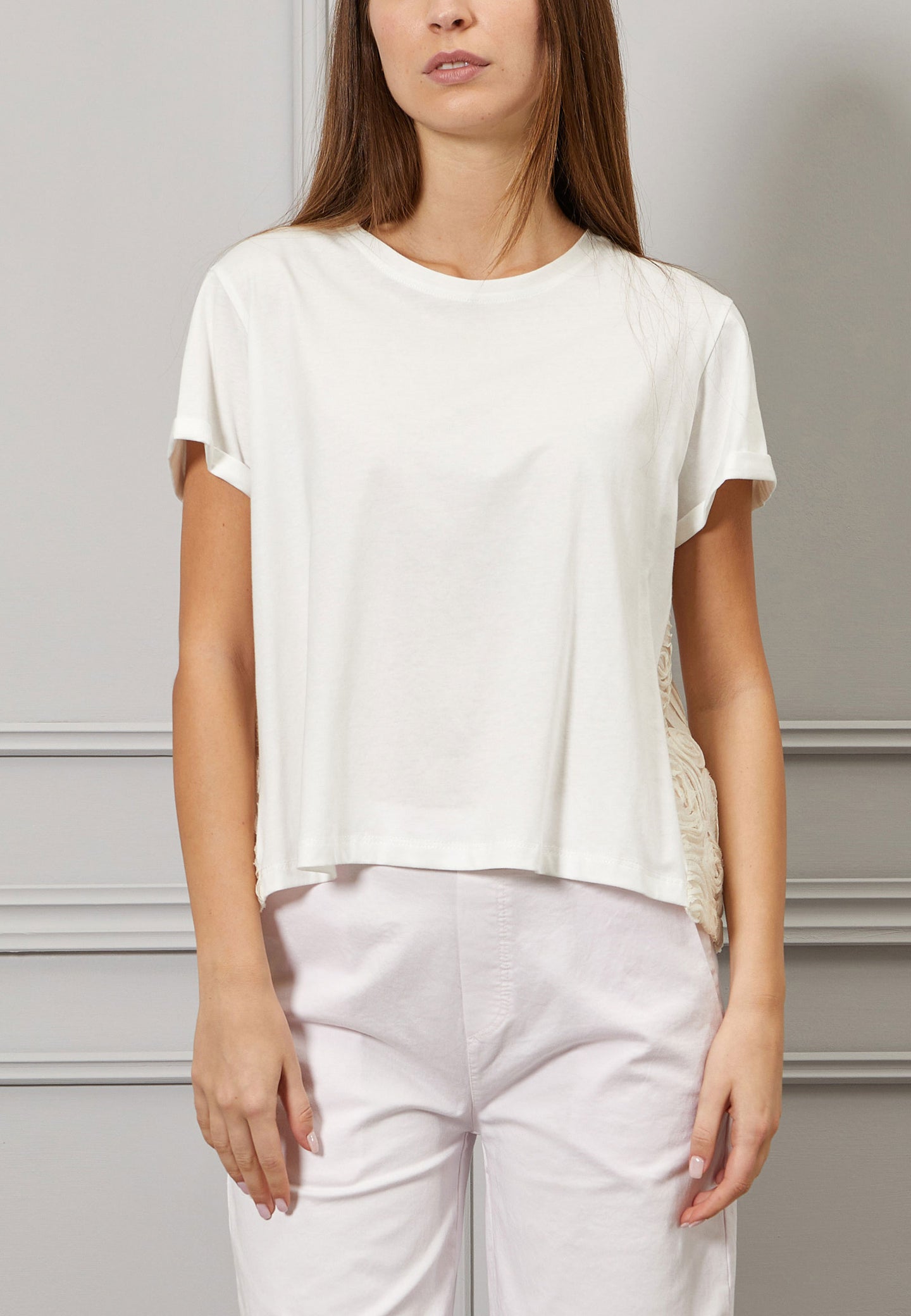 T-shirt retro floreale