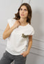 T-shirt ruche taschino