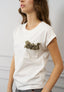T-shirt ruche taschino