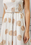 Vestito lungo con ricami