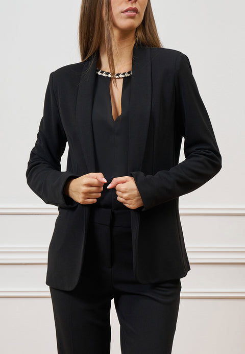 Giacca scuba monopetto