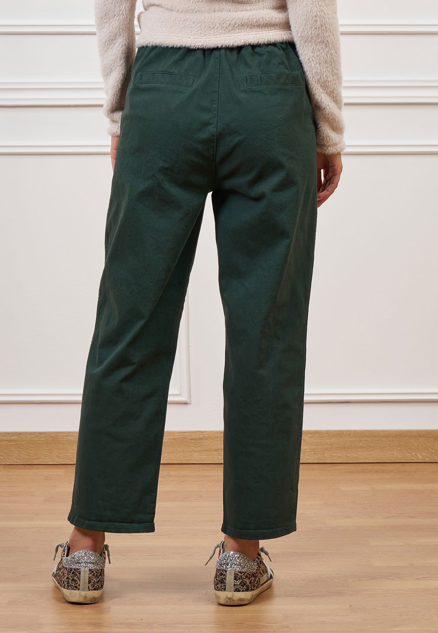 Pantalone balloon con cintura