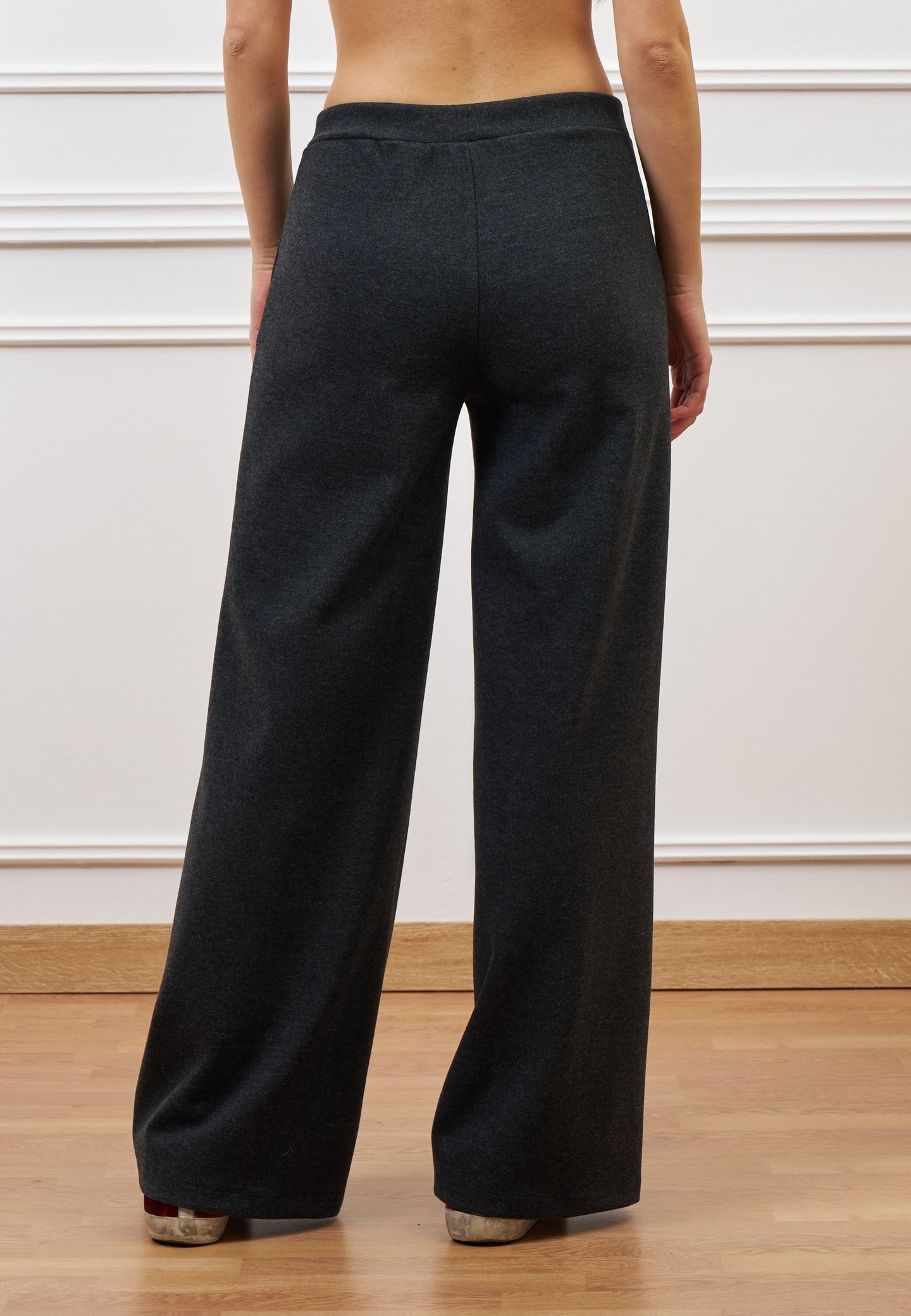 Pantalone palazzo melange