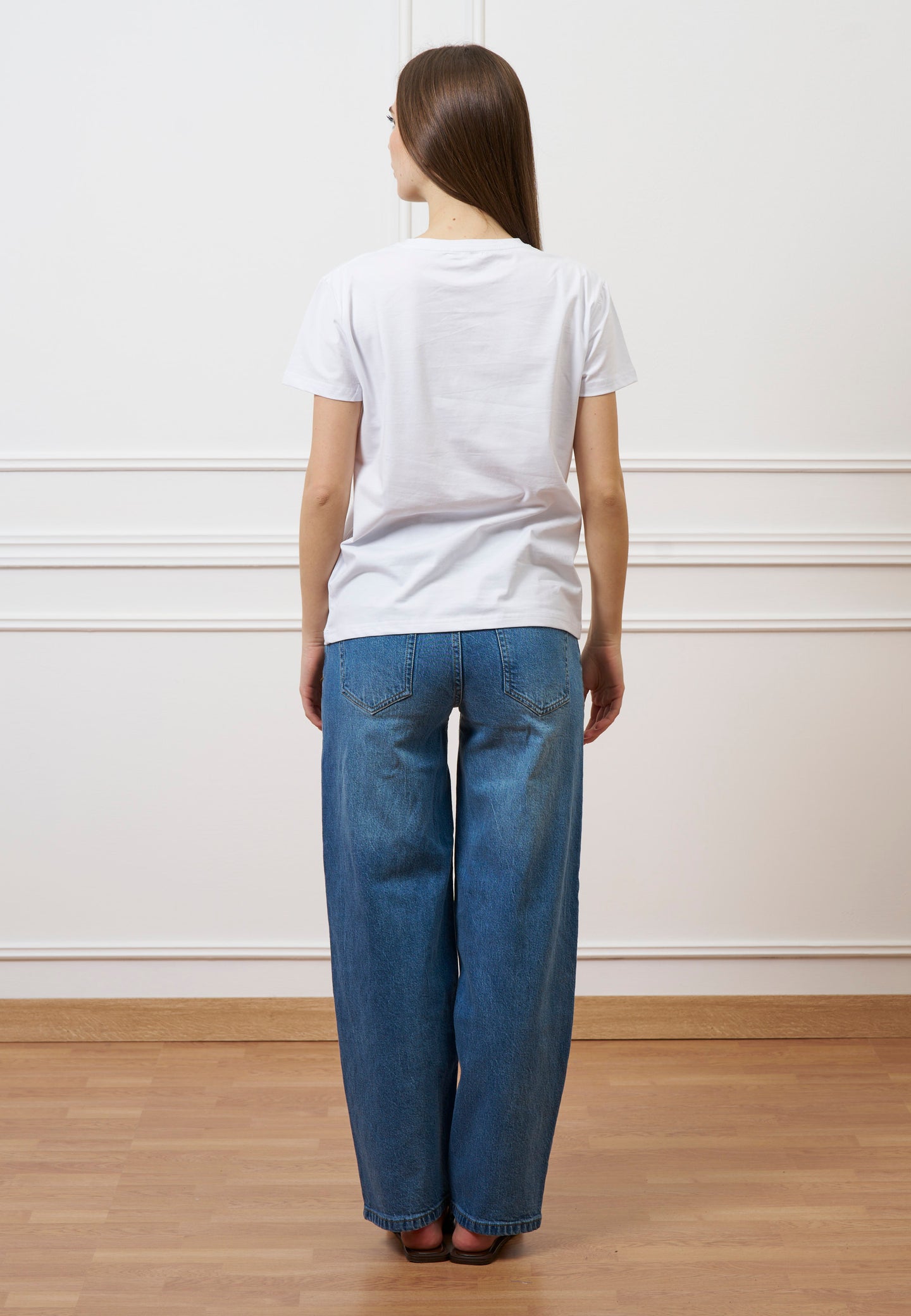 T-shirt con orsetti perline - BIANCO