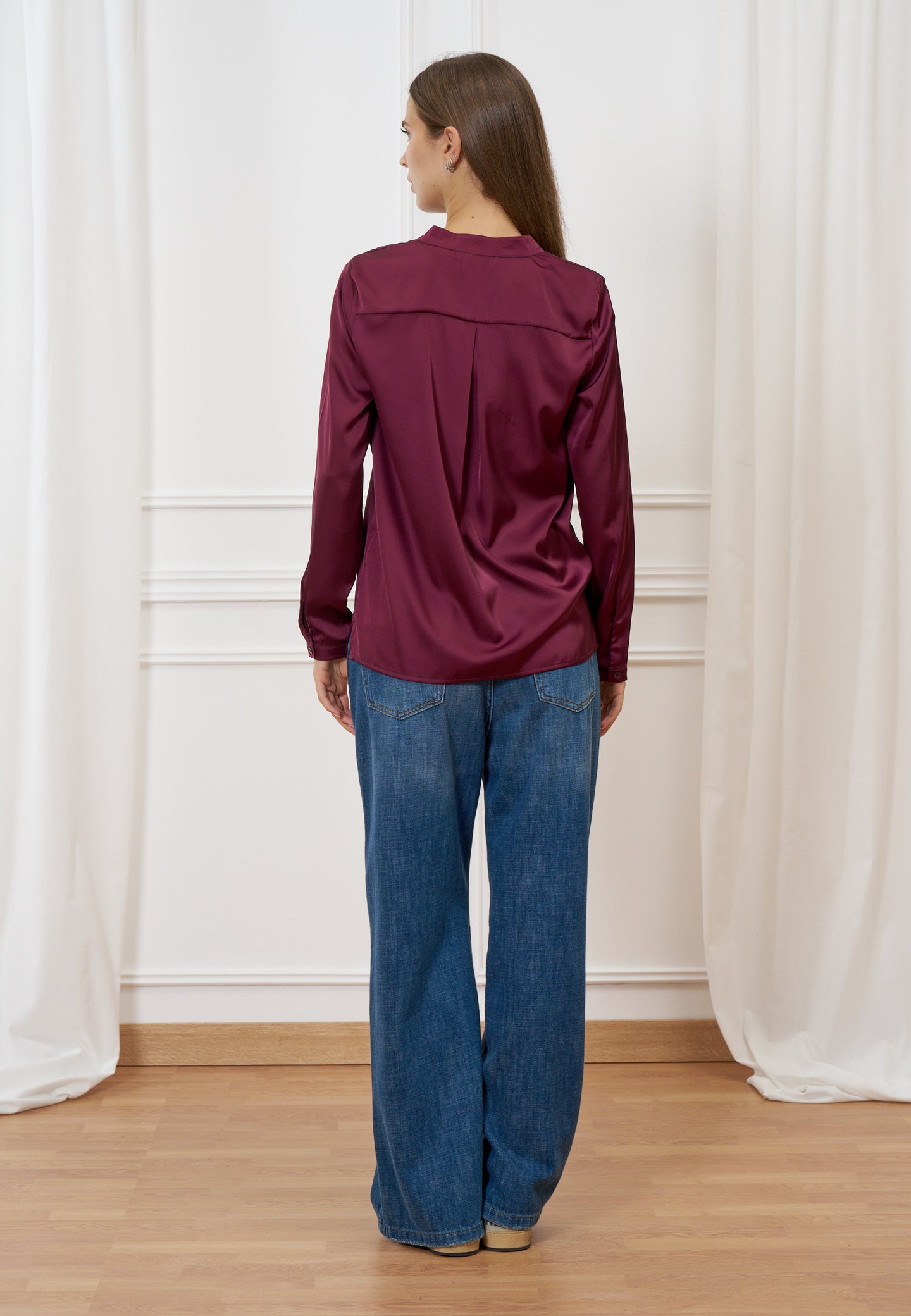 Jeans gamba ampia palazzo