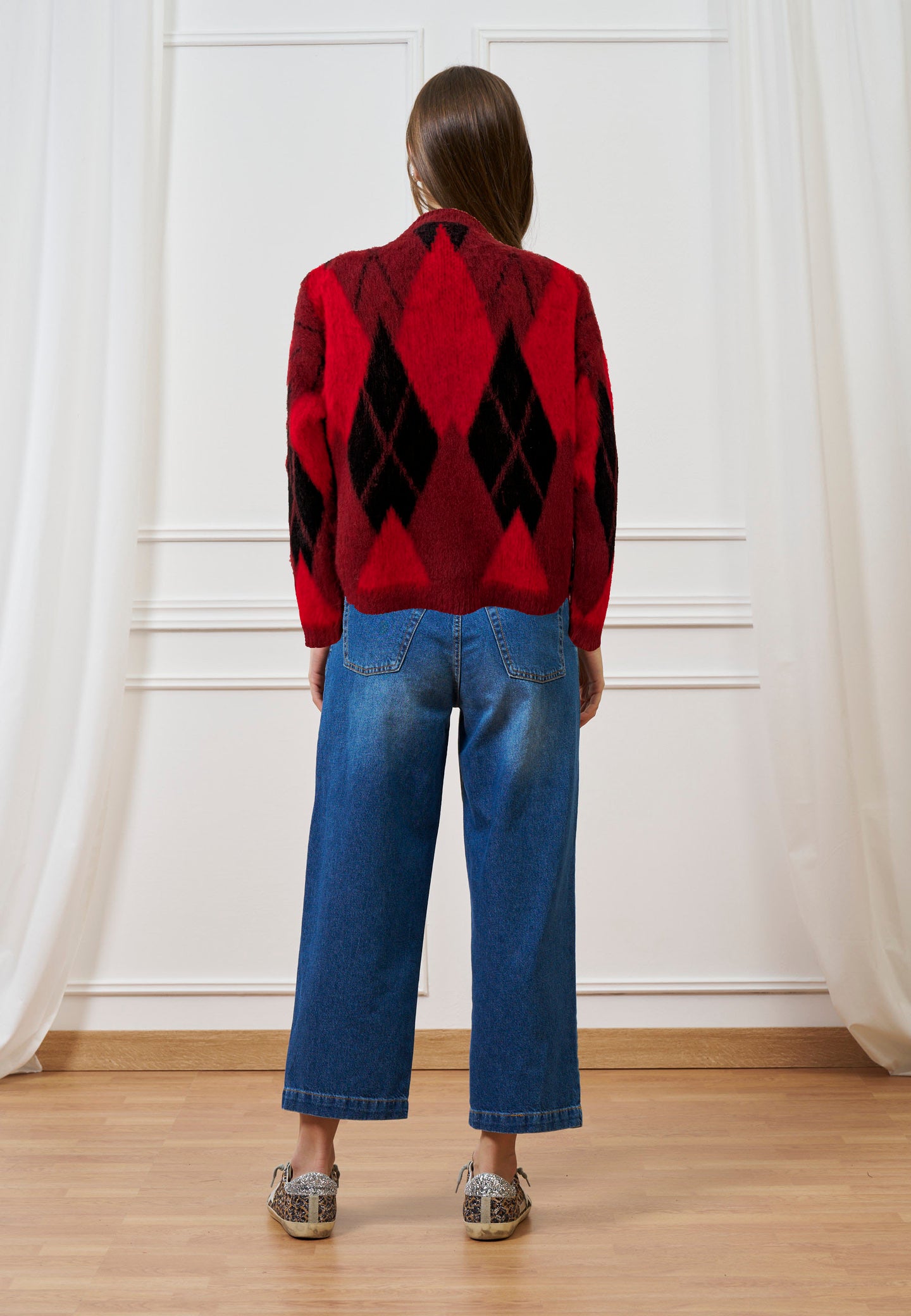 Maglia fantasia jacquard