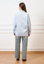 Camicia maniche a pipistrello - CELESTE