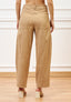 Pantalone balloon gamba ampia - CAMMELLO