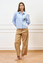 Pantalone balloon gamba ampia - CAMMELLO