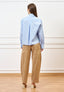 Pantalone balloon gamba ampia - CAMMELLO