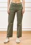 Pantalone cinque tasche con gamba dritta - MILITARE