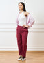 Pantalone con tasche applicate - INDIA