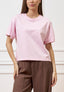 T-shirt basica tinta unita - ROSA