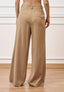 Pantalone ampio con pinces - CAMMELLO