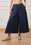 Pantalone gonna in mussola - BLU
