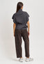 Maglia smanicata con collo alto - GRIGIO MEDIO