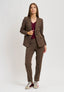 Maglia smanicata in misto cachemire - BORDEAUX