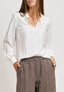 Camicia effetto stropicciato - BIANCO