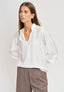 Camicia effetto stropicciato - BIANCO