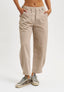 Pantalone balloon pince sul fondo - BEIGE