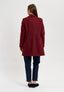 Cappotto midi sfiancato - BORDEAUX