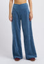 Pantalone in velluto con zip sul fianco - AVIO