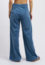 Pantalone in velluto con zip sul fianco - AVIO