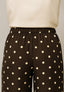 Pantalone ampio a pois