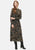 Vestito lungo camouflage chemisier