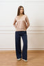 Blusa in raso con scollo a v - CIPRIA