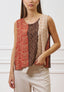 Blusa in mussola fantasia multicolore - COCCIO