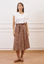 Blusa con maniche arricciate - BIANCO