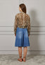 Bermuda over chambray