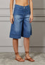 Bermuda over chambray