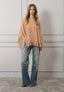 Blusa a mantella con top